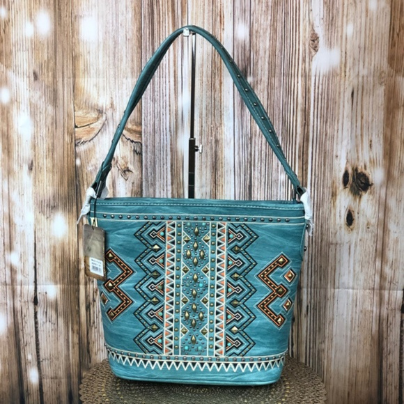 Montana West Handbags - Montana West Aztec Collection Hobo